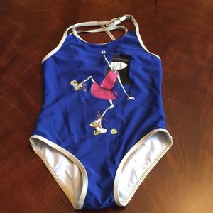 Little Marc Jacobs blue bathing suit size 5